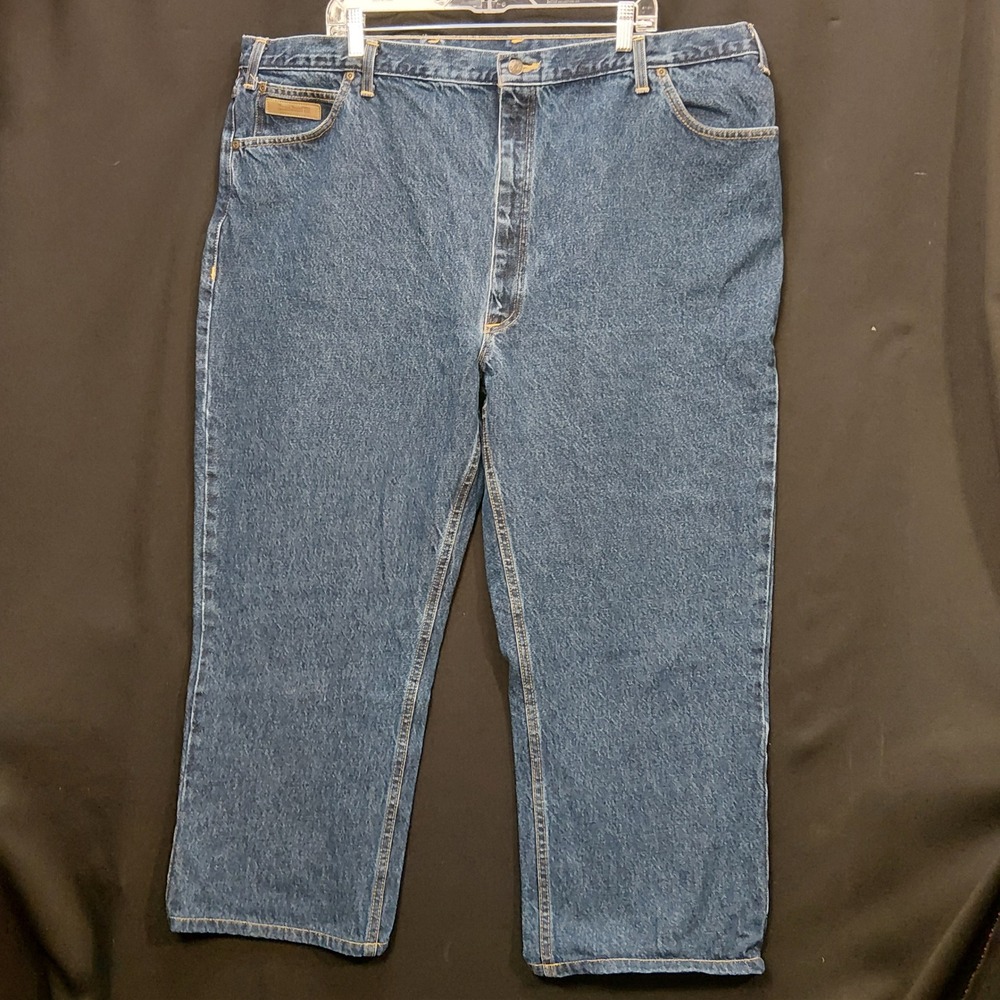 Texas Jeans Original Fit 48 Big Tall USA Made Blue Denim Workwear 39.5 Outseam